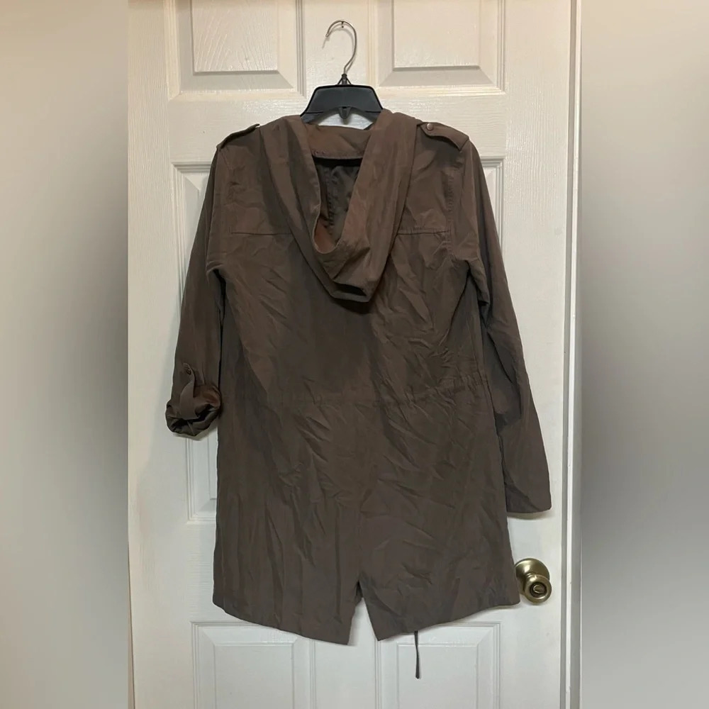 Be Cool Los Angeles Womens Military Anorak Jacket Size Small - Picture 2 of 8
